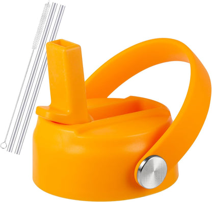 RRegeny Straw Lid for Hydro Flask Wide Mouth 32 40 oz, Lids with Flexible Handle compatible with HydroFlask, Replacement Sports Flex Cap Wide Mouth Top