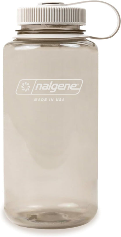 Nalgene 32 oz Wide Mouth Water Bottle | BPA-Free, Durable & Leak Proof, Lightweight Bottle for Hiking & Gym, Work & Travel