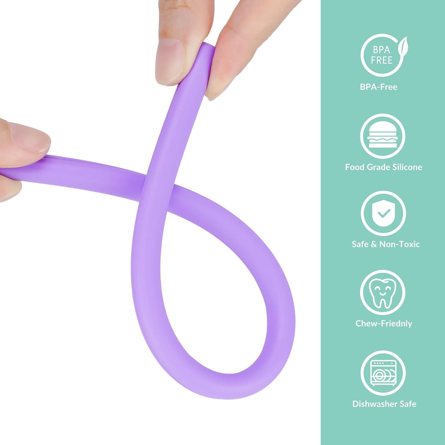 Tomorotec 15PCS Heart Shaped Silicone Straws Fit for Stanley 40oz 30oz 20oz Tumbler, 12.2 Inch Reusable Silicone Drinking Straws Fit for Stanley Cups, Customizable for Various Drinkware w/ 2 Brushes