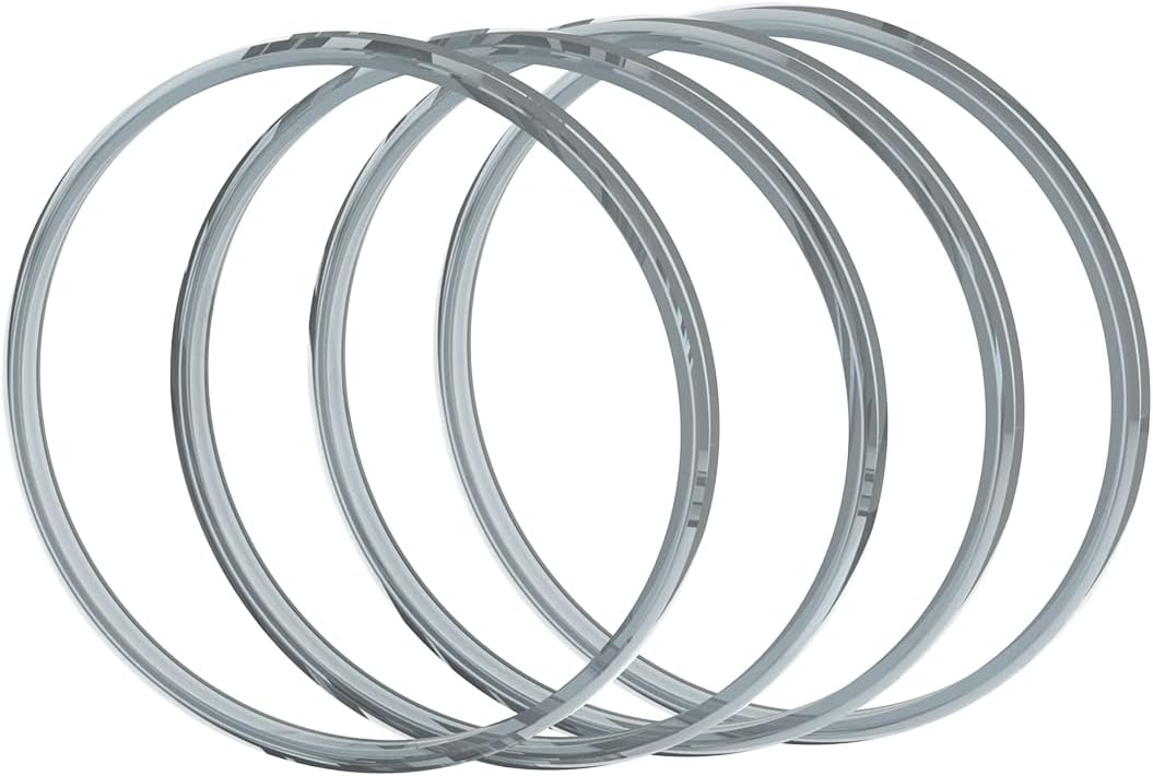 Reduce Tumbler Lid Gasket - Large Size, 4 Pack - Replace Lost or Damaged Tumbler and Mug Lid Gaskets - Dishwasher Safe, BPA Free