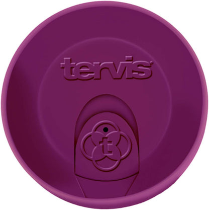 Tervis Travel Lid Made in USA Double Walled Insulated Tumbler Travel Cup Keeps Drinks Cold & Hot, Fits 16oz Tumblers, Navy