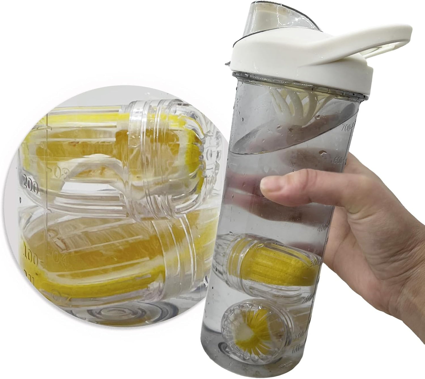 2PCS Fruit Infuser Insert,Flower Tea Infuser for Wide Mouth Water Bottles,Compatible with Stanley,Hydro Flask,Iron Flask, Takeya, ThermoFlask and Similar