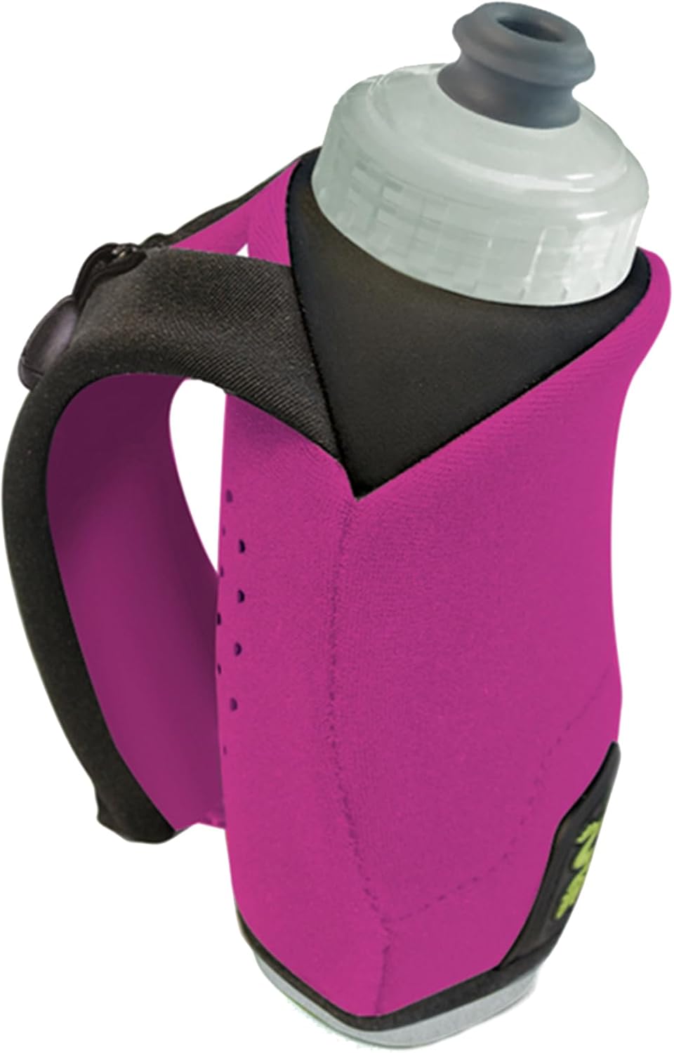 Amphipod Hydraform Ergo-Lite Handheld Water Bottle, BPA-Free Minimalist Insulated Hydration for Ultra-Running & Walking - Charcoal - 10.5 oz