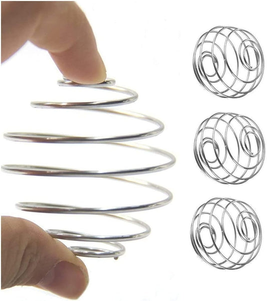 3 PCS Stainless Steel Shaker Ball Wire Whisk Shaker Mixer Mixing Ball Cup Blend Shaker