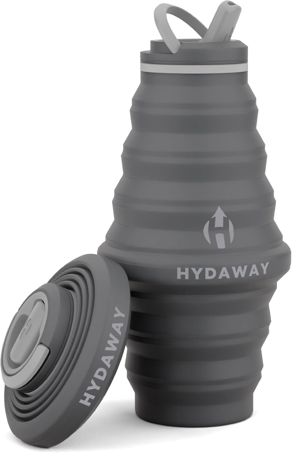 HYDAWAY 25oz Collapsible Travel Water Bottle - BPA-Free, Leakproof, Lightweight, Space-Saving - Perfect for Hiking, Travel, and All-Day Hydration