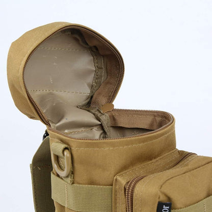 Molle Water Bottle Holder, Tactical Water Bottle Pouches for Backpack with D-Ring Hook