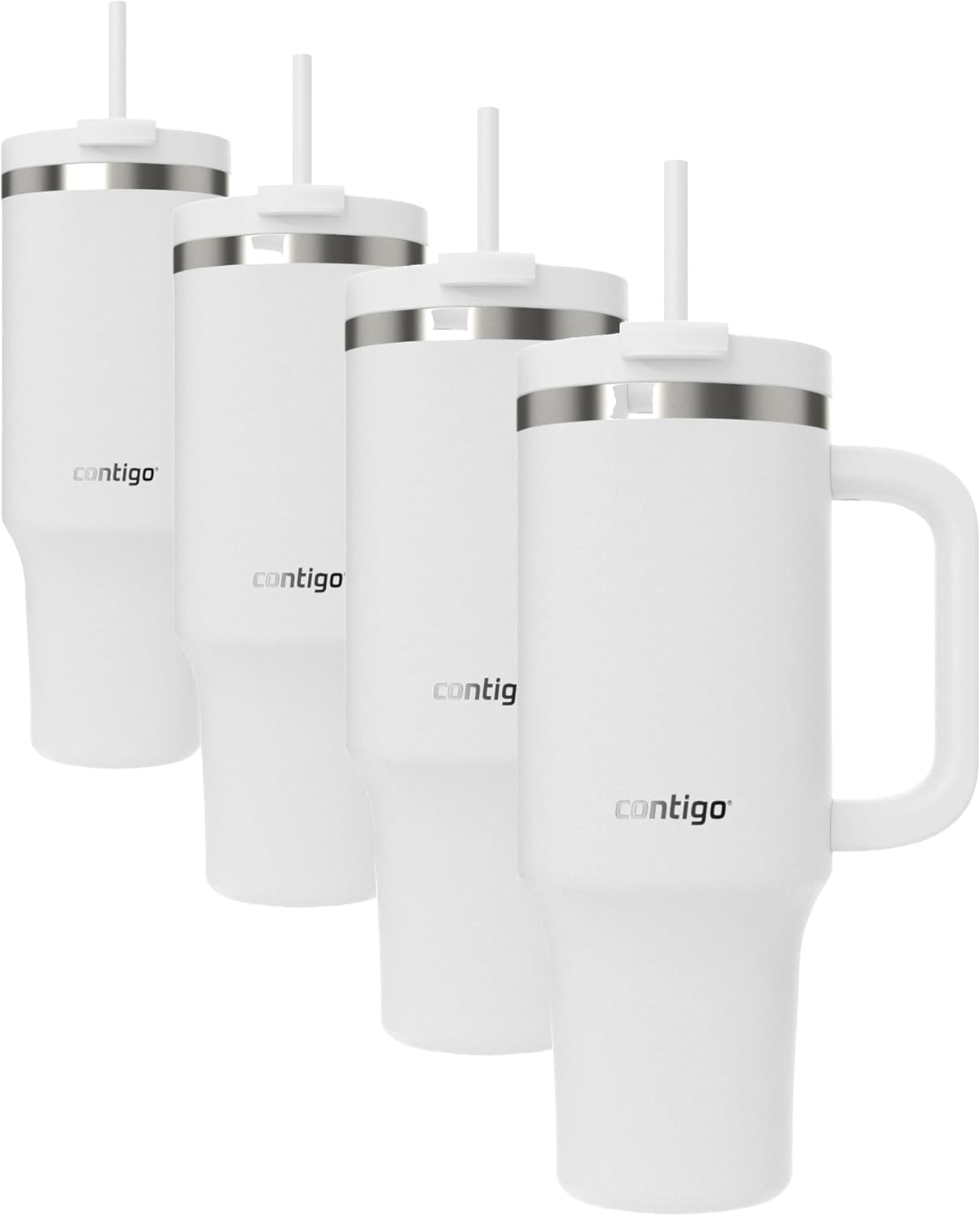 Contigo Streeterville 40oz Tumbler, Stainless Steel Vacuum Insulated, Leak-Proof, Cold for 29 Hours, Reef