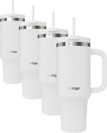 Contigo Streeterville 40oz Tumbler, Stainless Steel Vacuum Insulated, Leak-Proof, Cold for 29 Hours, Reef