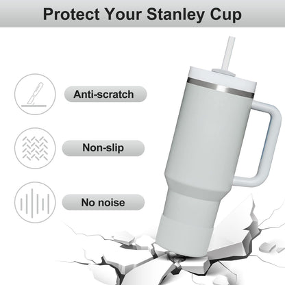 Affute Protective Silicone Boot for Stanley Quencher H2.0 40 30 20 oz & IceFlow Flip 30 20 oz, BPA Free Anti-Noise Anti-Scratch, Stanley Cup Protector Sleeve Cover Boot