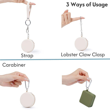 4-Size Reusable Silicone Straws with Travel Keychain Cases-Portable Collapsible For Cruise Ships, Short-Long Size For 4-20 oz Tumblers,Kids Toddlers Adults, Standard&Wide For Regular Liquid&Smoothie