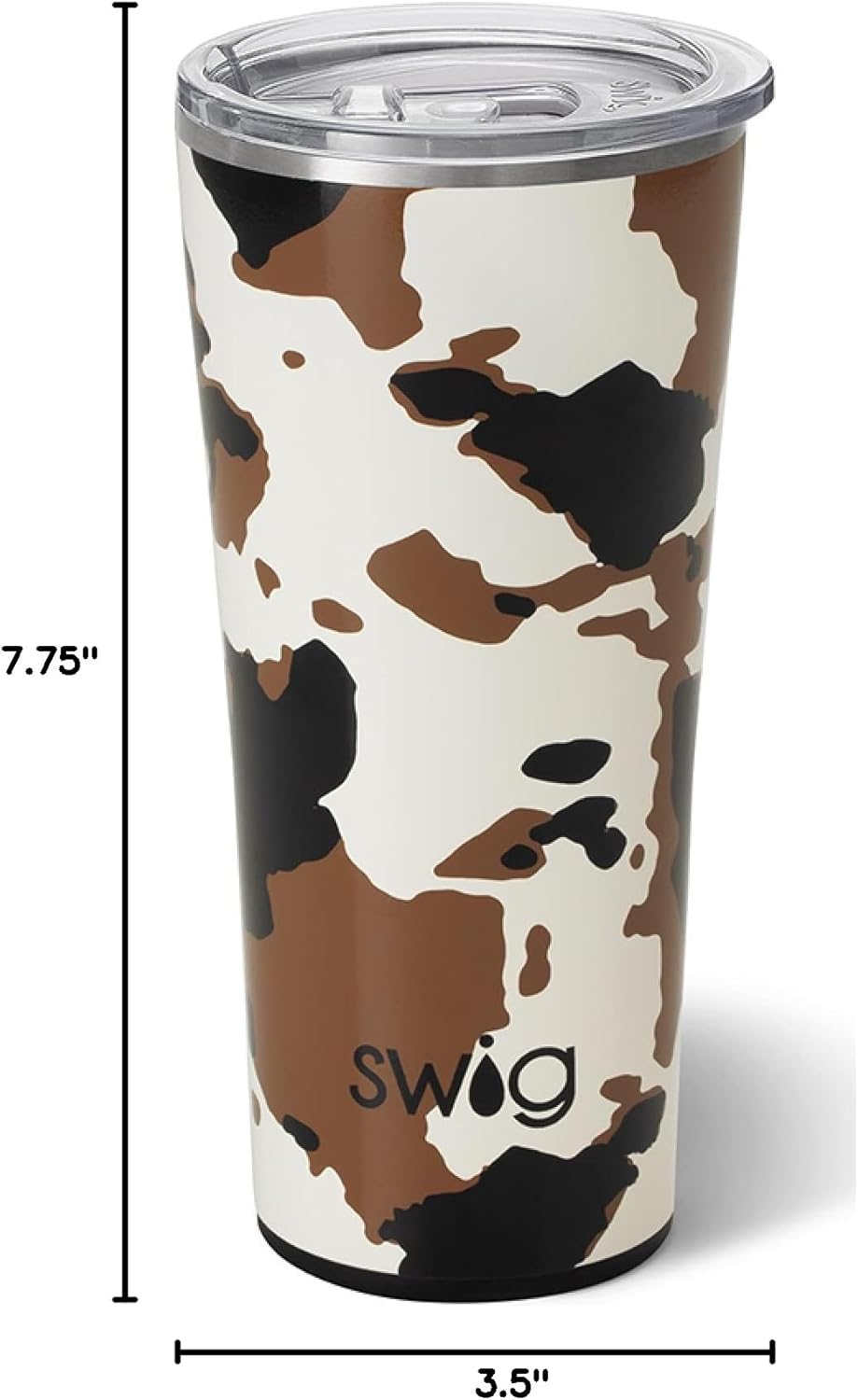 Swig Life 32oz Insulated Tumbler, Travel Coffee Tumbler with Lid, Cup Holder Friendly Travel Coffee Mug, Stainless Steel with Lid (Hayride)