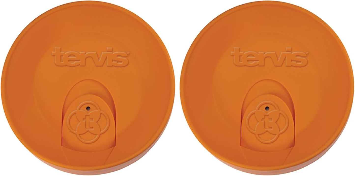 Tervis Travel Lid Made in USA Double Walled Insulated Tumbler Travel Cup Keeps Drinks Cold & Hot, Fits 16oz Tumblers, Navy