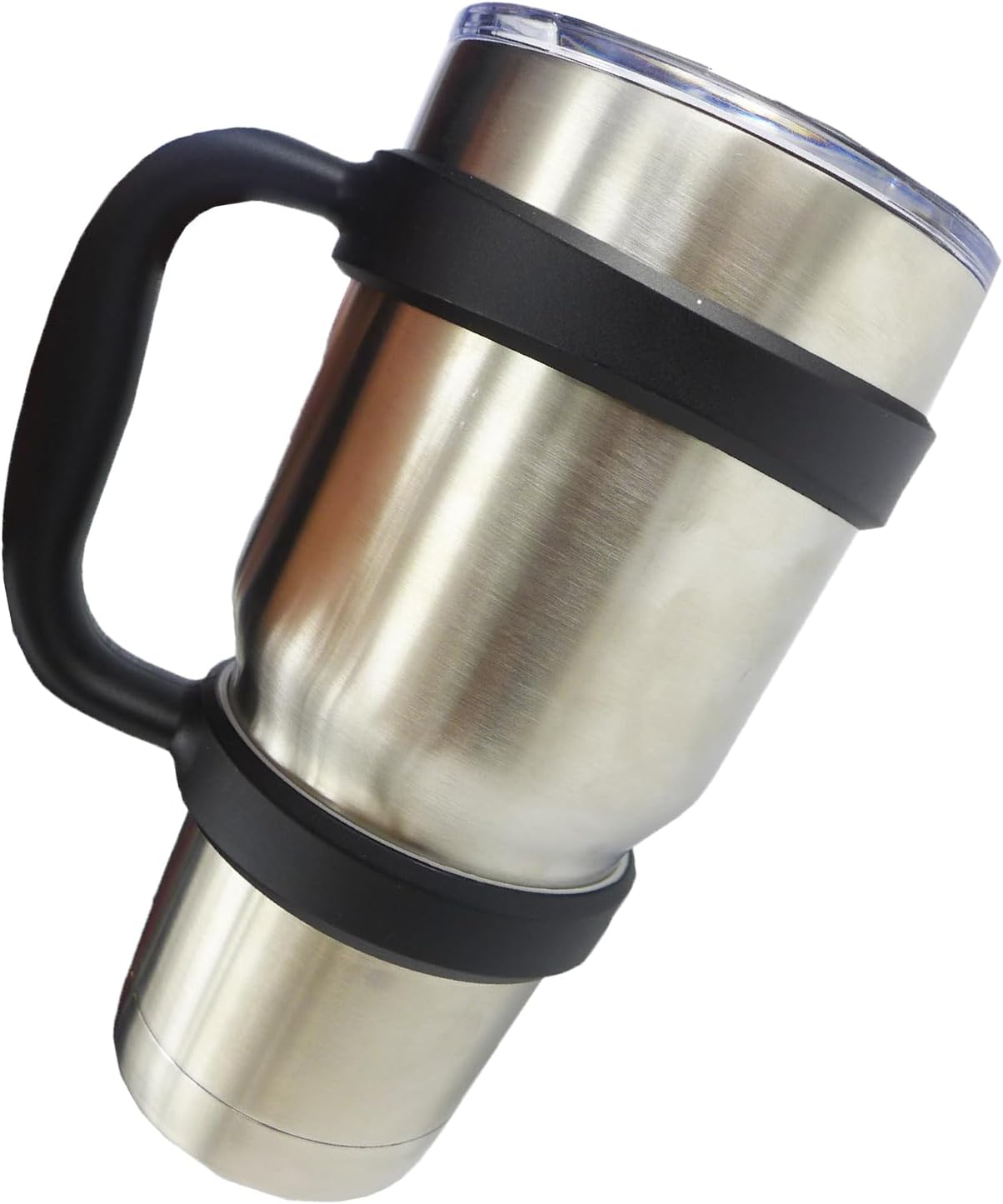Handle for 30oz Yeti Rambler Tumbler Cooler Cup SIC Kodiak Cups Etc Holder Grip Black