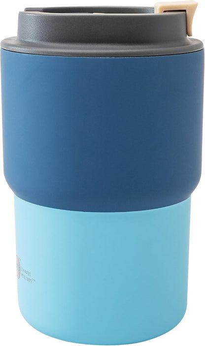 asobu Ultimate Ceramic Travel Mug, 12oz Insulated Stainless Steel Coffee Cup with Handle & Splash-Resistant Lid, Ceramic Lined for Pure Taste, BPA-Free, Double-Wall Vacuum for Hot Drinks