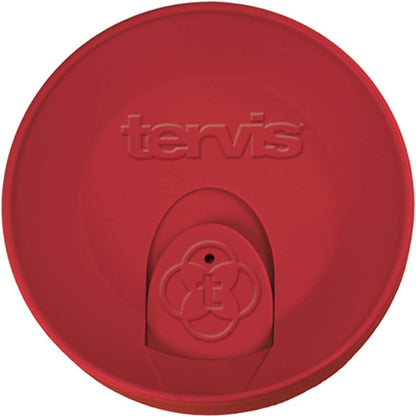 Tervis Travel Lid Made in USA Double Walled Insulated Tumbler Travel Cup Keeps Drinks Cold & Hot, Fits 16oz Tumblers, Navy