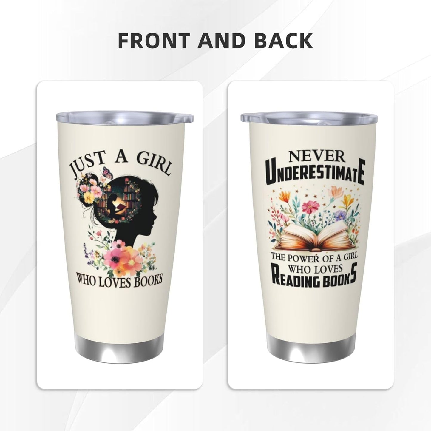 Camping Gifts for Men Women, Best Camp Coffee Mugs, Happy Camper Travel Mug, 20oz Coffee Tumbler, Camping Cup for Women Men
