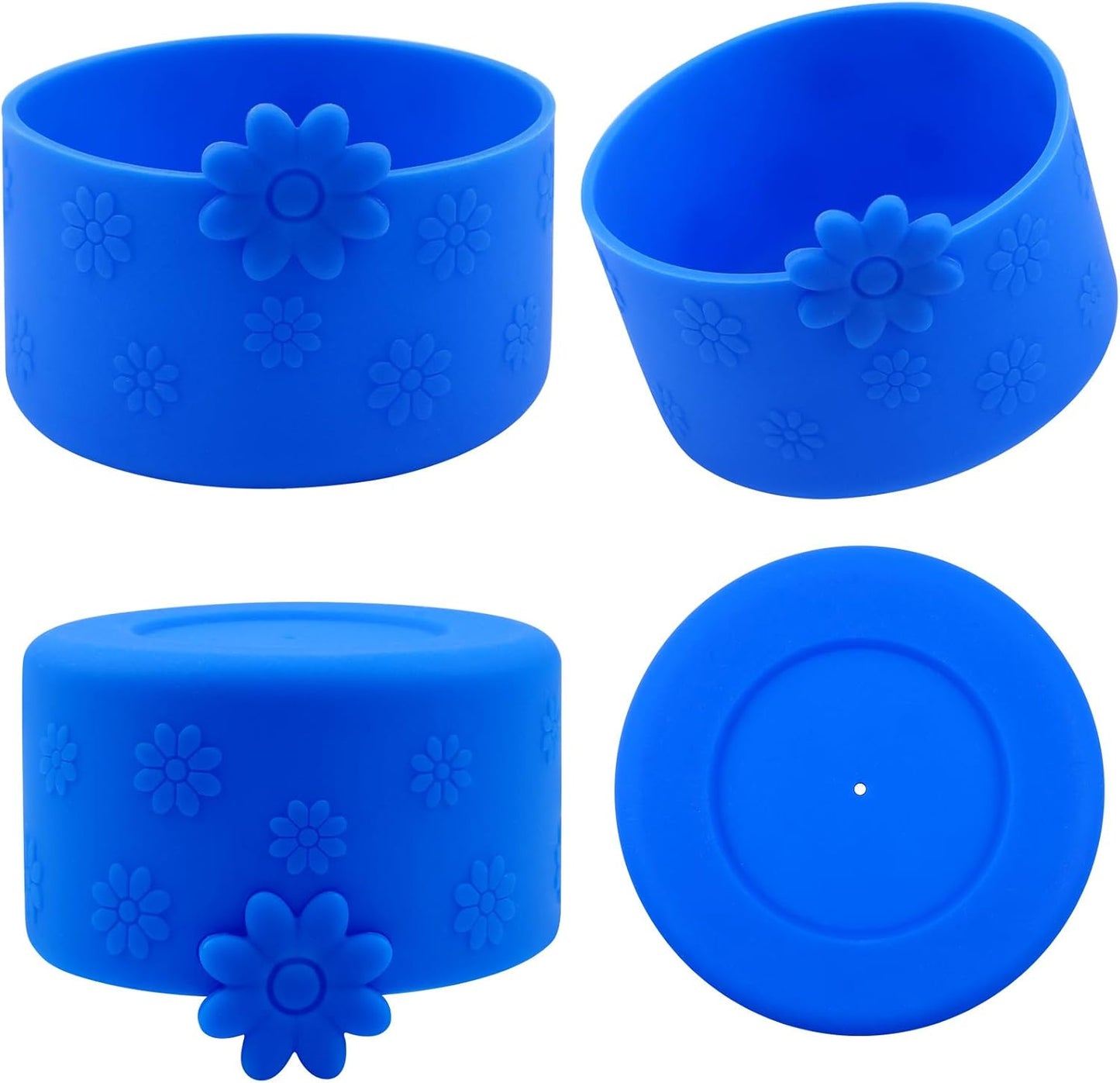 Hpbel Protective Silicone Boot for Stanley Cup Accessories Compatible with Stanley Cup Boot 40/30z and More Bottles with 2.95in Bottom for Water Bottle Flower Tumbler Accessories