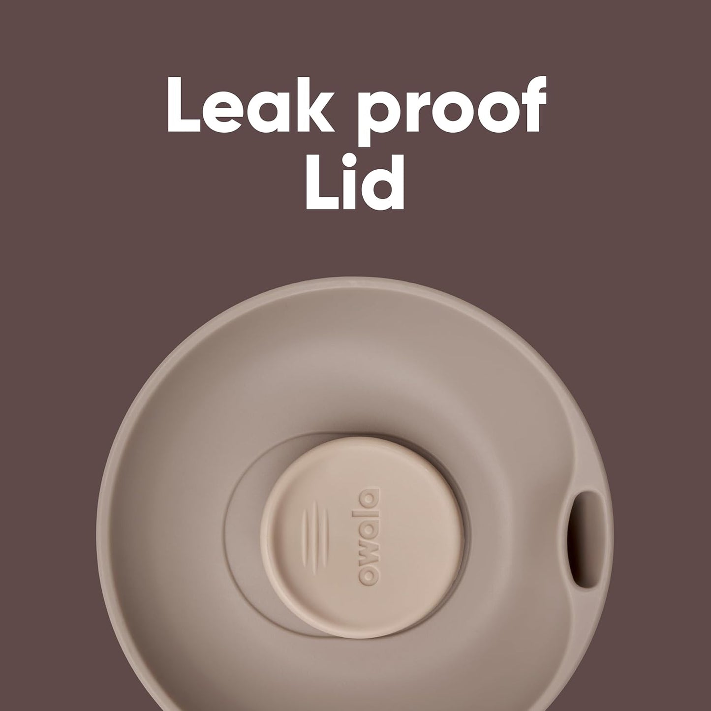 Owala SmoothSip Slider Insulated Stainless Steel Coffee Tumbler, Reusable Iced Coffee Cup, Hot Coffee Travel Mug, BPA Free 20 oz, Grey/Blue (High Dive)