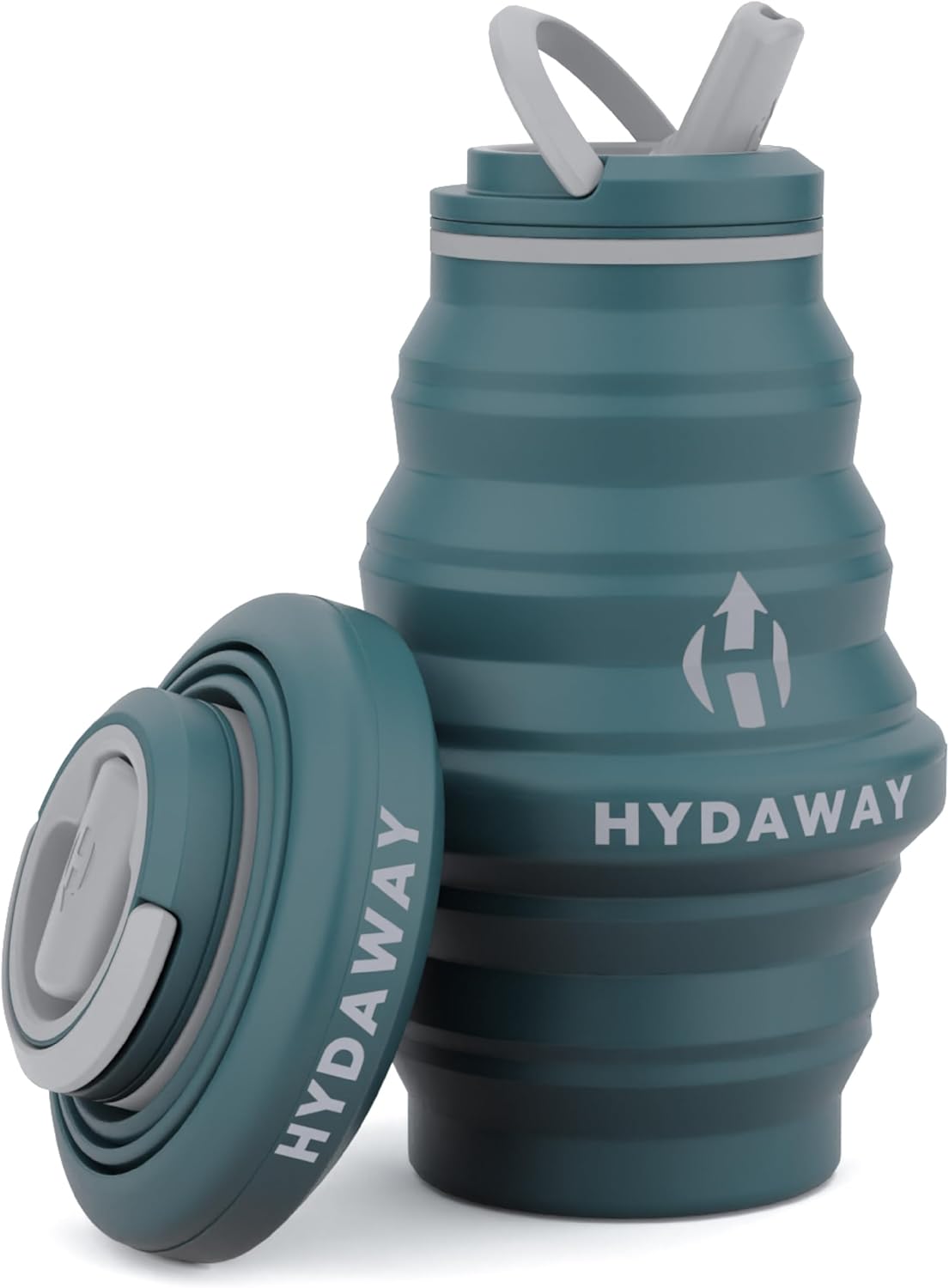 HYDAWAY 17oz Travel Collapsible Water Bottle - BPA-Free, Leakproof, Lightweight, Space-Saving