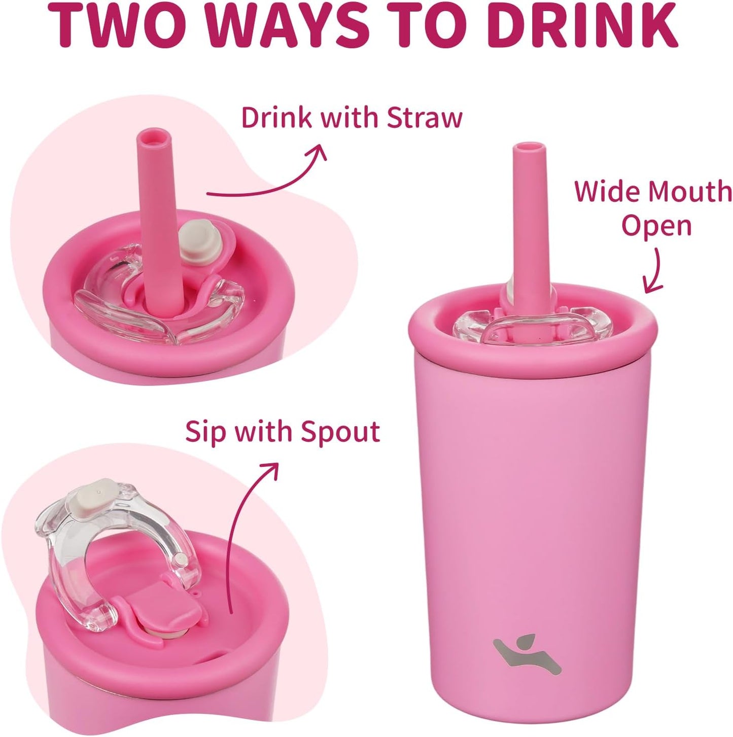 Konokyo 25oz Insulated Tumbler with Lid and Straw, Reusable Iced Coffee Cup with Lid, Travel Coffee Mug, BPA-Free, Leak-Proof and Durable, Oasis