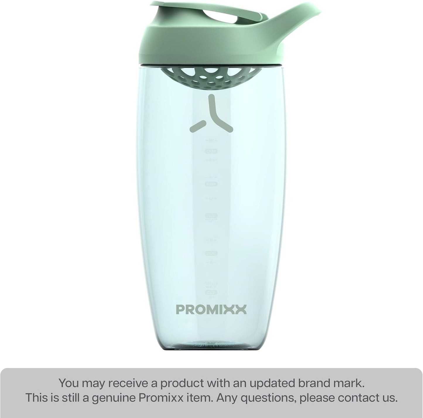 Promixx Pursuit Protein Shaker Bottle (24 oz) – Silent No-Ball Mixer, Leak-Proof Lid, BPA/BPS & Phthalate-Free ECOZEN – Easy-Clean Shaker Cup for Protein Shakes, Pre & Post-Workout Smoothies