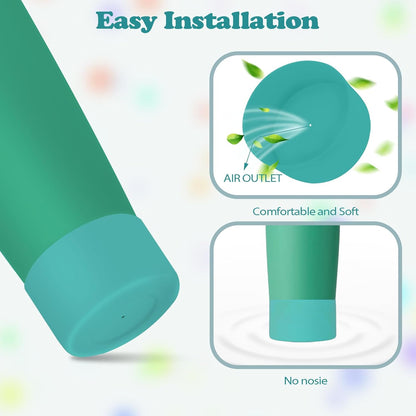2PCS Silicone Boots for Owala 30oz & 40oz FreeSip Sway Bottles & Tumblers – Non-Slip, Scratch-Resistant, Stability Enhancer for Owala Accessories (Eucalyptus Green) - Colors A