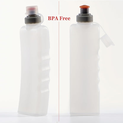Running handheld Water Bottle Portable Lightweight Hydration Pro Squeeze Sport Water Bottle for Gyms, Running, Hiking, Outdoor