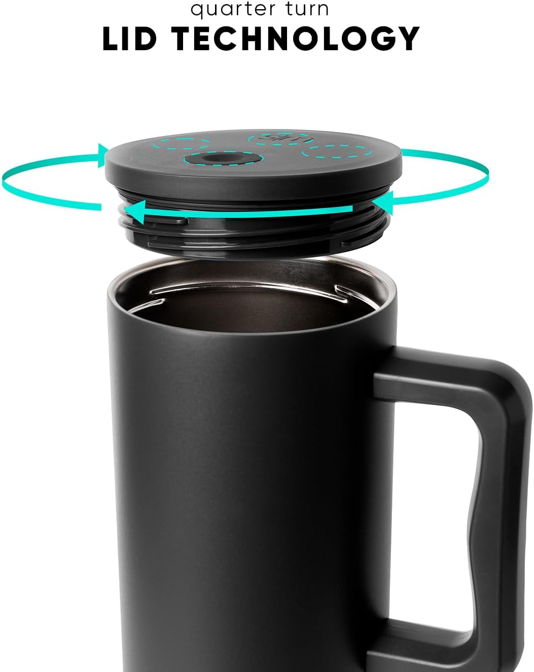 Simple Modern Halloween Signature Voyager | 16oz Travel Coffee Mug Tumbler with 360° Lid | Gifts for Women Men | Ceramic-Lined Insulated Stainless Steel Cold Brew Iced Coffee Cup | Spooky Mix