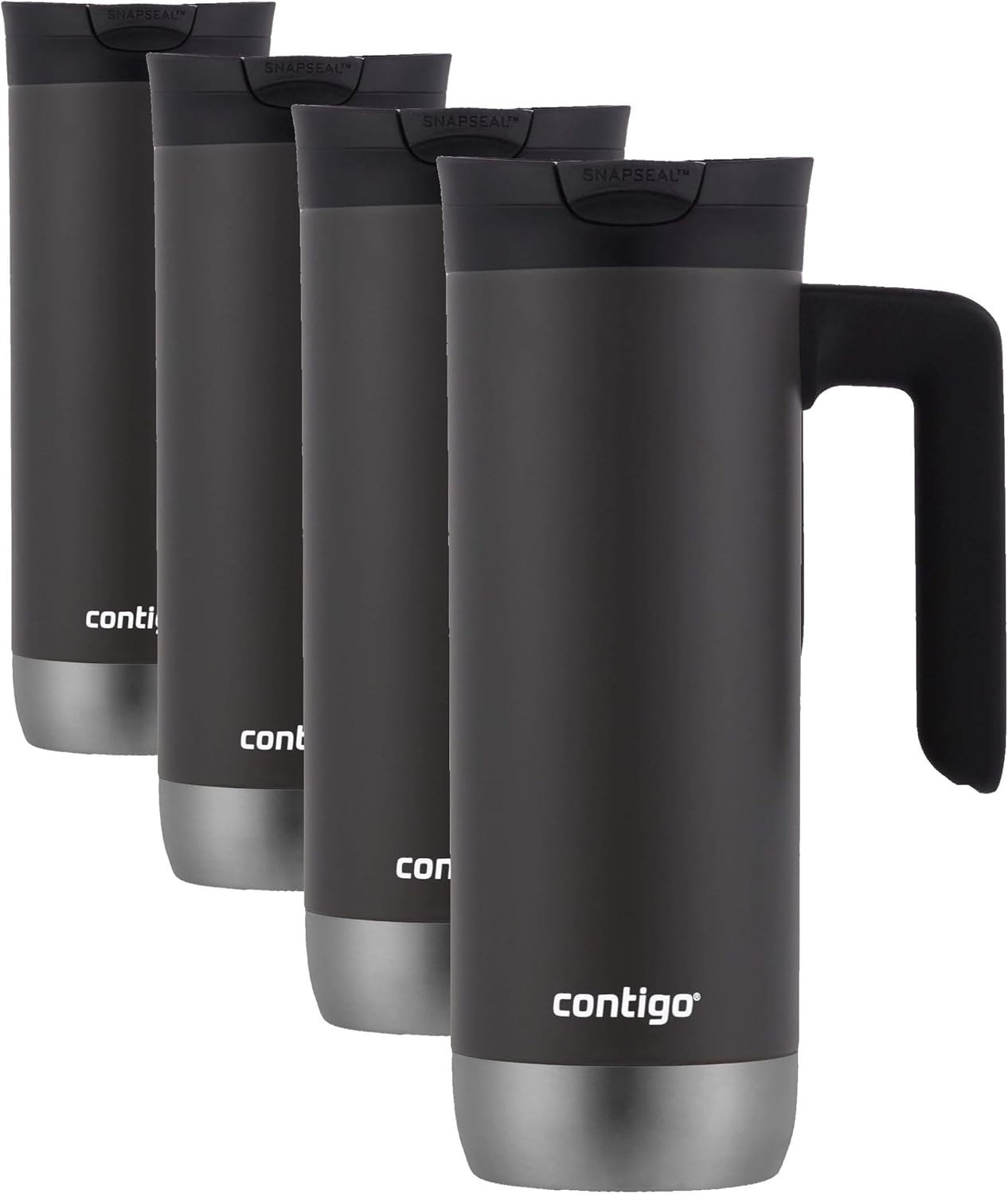 Contigo Superior 2.0 Stainless Steel Travel Mug with Handle with SNAPSEAL Lid, 20oz.