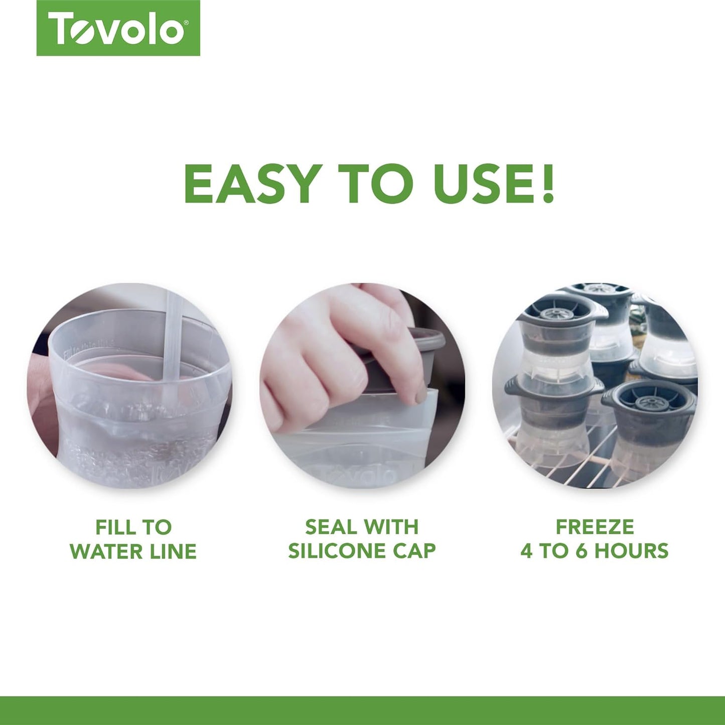 Tovolo Sphere Ice Molds - Set of 2