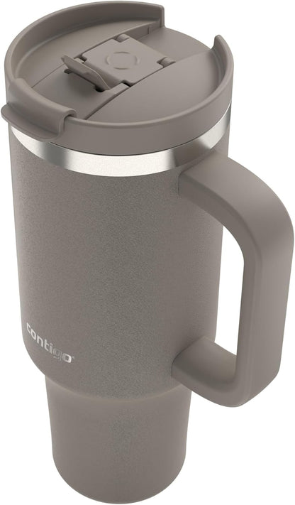 Contigo Streeterville 40oz Tumbler, Stainless Steel Vacuum Insulated, Leak-Proof, Cold for 29 Hours, Reef
