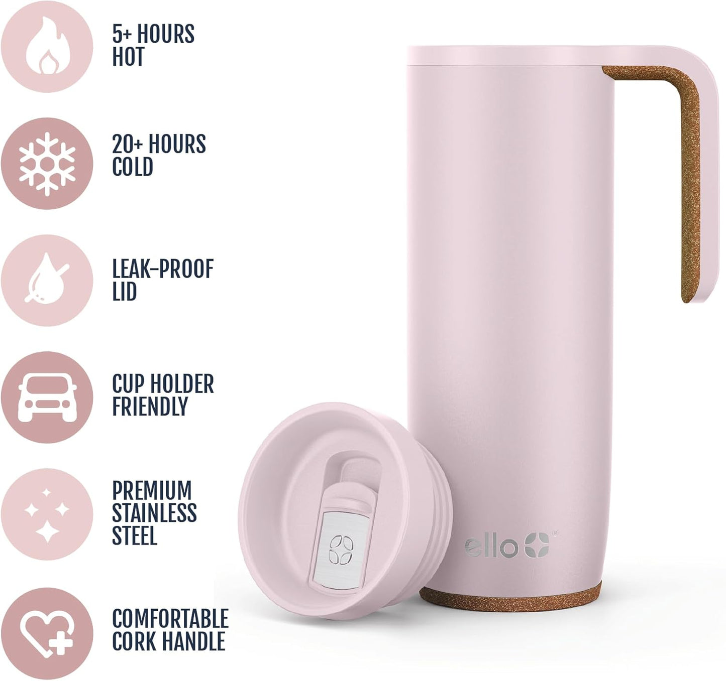 Ello Magnet 18oz Stainless Steel