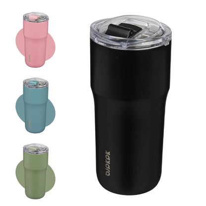 BJPKPK Insulated Tumbler,20oz Stainless Steel Tumbler with lid,Double Wall Travel Coffee Mug Thermal Cup,Keep Drinks Cold and Hot,Lavender