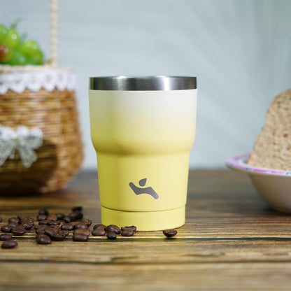 Konokyo 20 oz Tumbler with Handle and 2 Straw 2 Lid, Insulated Water Bottle Stainless Steel Vacuum Cup Reusable Travel Mug,Black