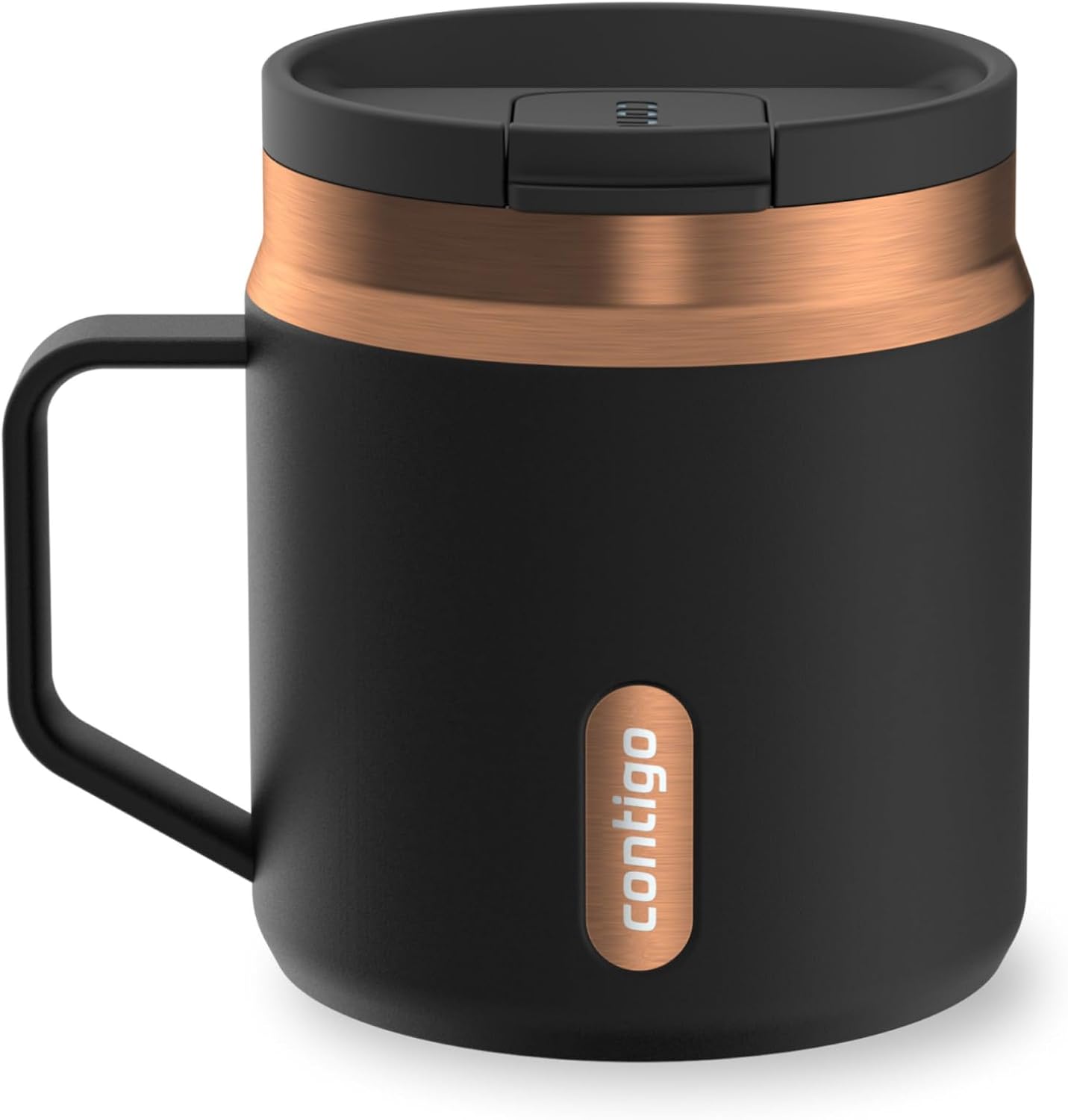 Contigo SnapSeal 30 oz Stainless Steel Vacuum-Insulated Tumbler with Handle & Reusable Straw, Leakproof AutoClose Lid, Cup Holder Friendly, BPA-Free & Lead-Free, Dishwasher Safe