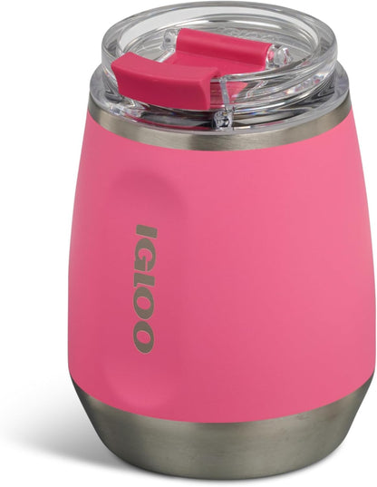 Igloo 20 oz Stainless Steel Tumbler | Sport Sipper Bottle | Thrift Pink