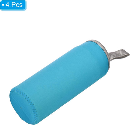 PATIKIL Water Bottle Sleeves, Neoprene Insulated Bottle Bag Holder Carrier Pouch with Finger Strap