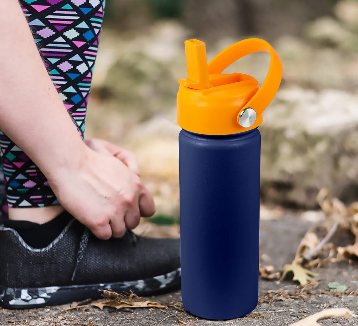 RRegeny Straw Lid for Hydro Flask Wide Mouth 32 40 oz, Lids with Flexible Handle compatible with HydroFlask, Replacement Sports Flex Cap Wide Mouth Top