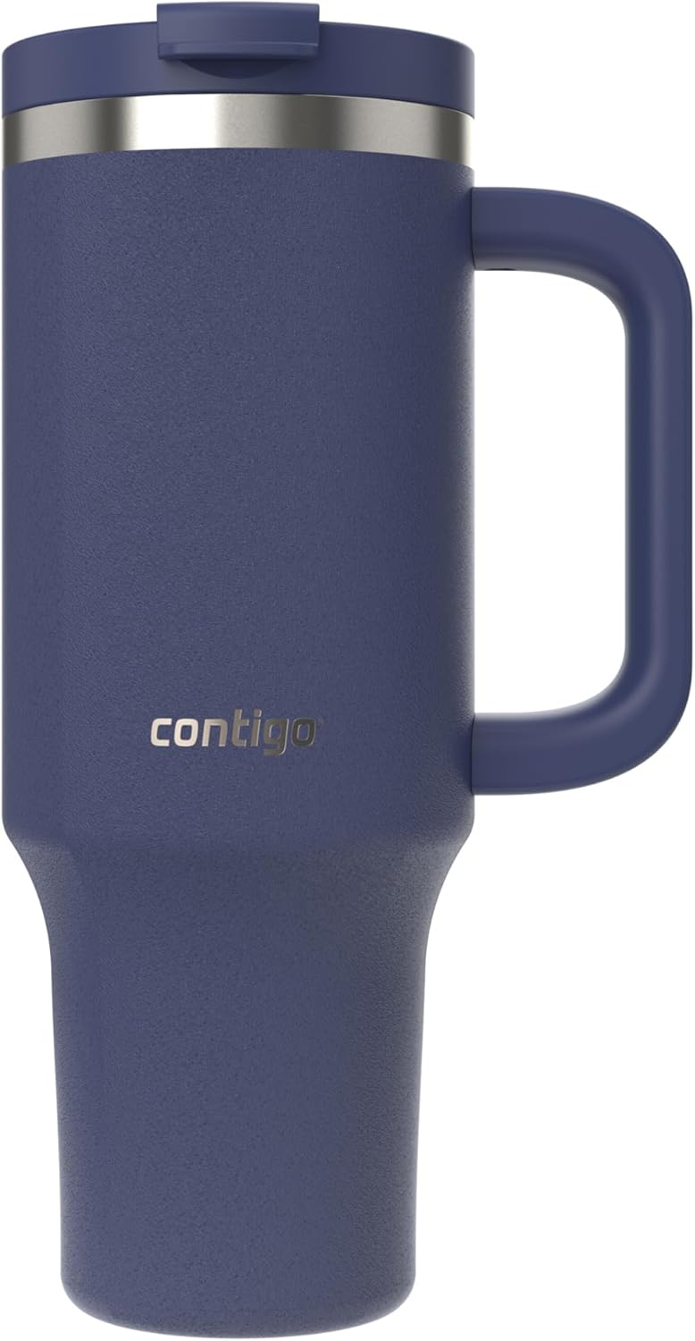 Contigo Streeterville 40oz Tumbler, Stainless Steel Vacuum Insulated, Leak-Proof, Cold for 29 Hours, Reef