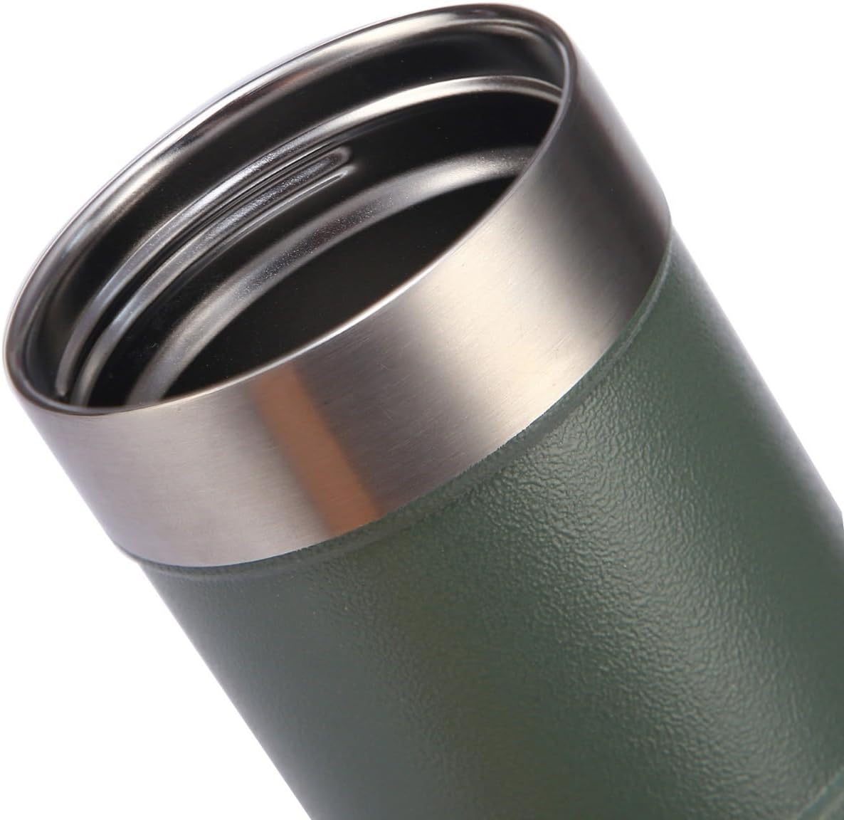 MAXFOREST16OZ Trigger Action Travel Mug - 500ml BPA Free Insulated Stainless Steel Coffee Tumbler, Leak-Proof Wide Mouth Design for Commuters, Sports & Outdoor Enthusiasts (Green)