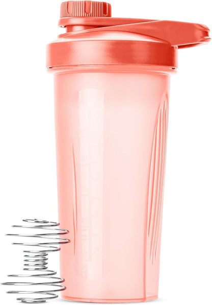 Mr. Pen- Shaker Bottles for Protein Mixes with Twist Cap, 28 oz, Protein Shaker Bottle with Wire Whisk Ball, Shaker Cup, Mixer Bottle