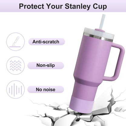 Affute Protective Silicone Boot for Stanley Quencher H2.0 40 30 20 oz & IceFlow Flip 30 20 oz, BPA Free Anti-Noise Anti-Scratch, Stanley Cup Protector Sleeve Cover Boot