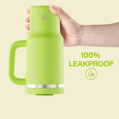 40 oz Tumbler with Handle and Straw: Stainless Steel Insulated Tumbler Keeps Cold for 24 Hours, Leakproof Travel Cup Fits in Cup Holder and BPA-Free, Cotton Candy