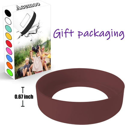 Silicone Boot Sleeve for YETI Tumbler 30 oz, 20 oz - Safer Protection and Less Noise for Yeti Coffee Mug Cup 20oz 30 oz - Dishwasher Safe