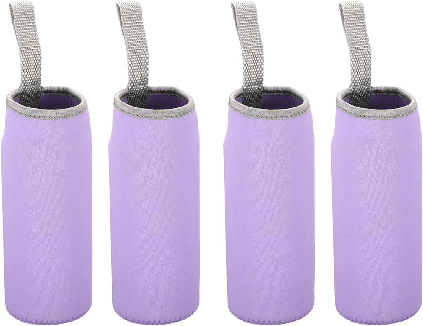 PATIKIL Water Bottle Sleeves, Neoprene Insulated Bottle Bag Holder Carrier Pouch with Finger Strap