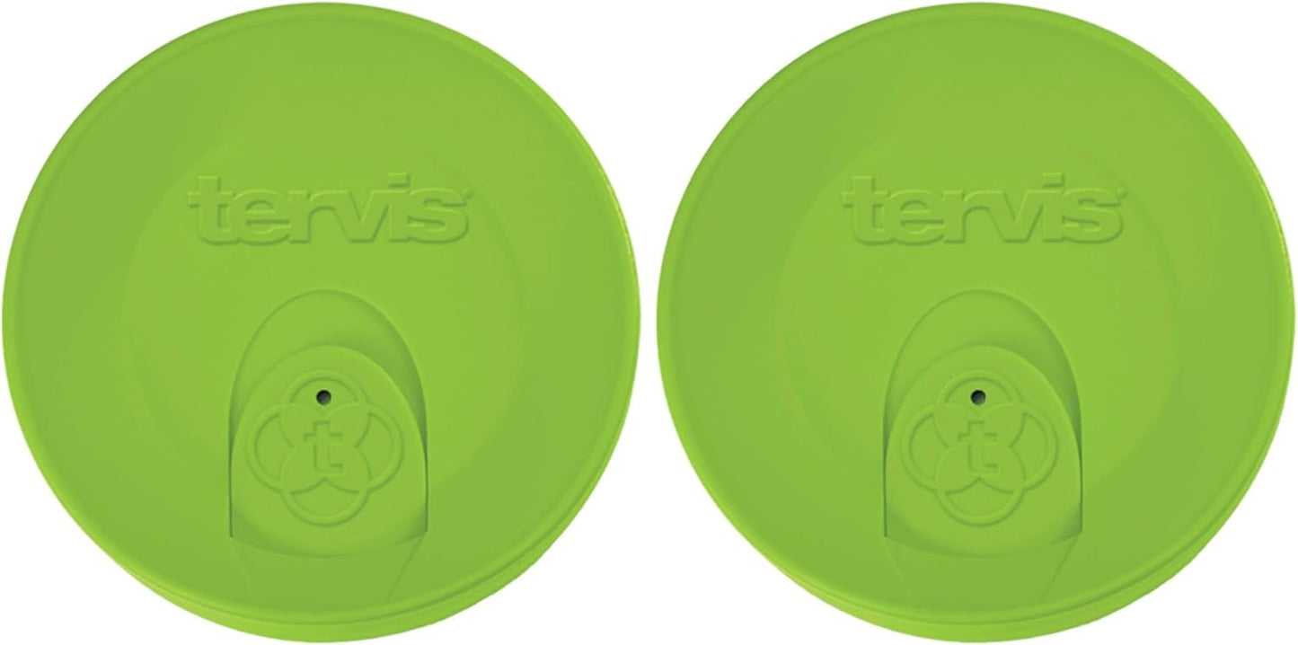 Tervis Travel Lid Made in USA Double Walled Insulated Tumbler Travel Cup Keeps Drinks Cold & Hot, Fits 16oz Tumblers, Navy