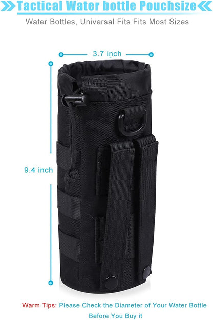 Molle Water Bottle Holder, Water Molle Attachments, Molle Water Bottle Pouch, Tactical Backpack Attachment Pouches