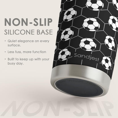SANDJEST Pickleball Tumbler 20oz, Stainless Steel Travel Cup with Lid, Insulated Coffee Mug, Pickleballs Gifts for Women Girls Friends Sisters Players on Birthday Christmas