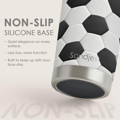 SANDJEST Pickleball Tumbler 20oz, Stainless Steel Travel Cup with Lid, Insulated Coffee Mug, Pickleballs Gifts for Women Girls Friends Sisters Players on Birthday Christmas