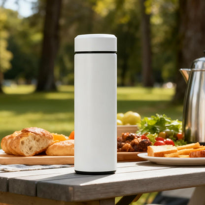 PARACITY Insulated Water Bottle,15 oz Stainless Steel Thermo, Double Wall Vacuum Water Bottle, Metal Water Bottle Keeps Hot for 12 Hrs, Cold for 24 Hrs, for Coffee, Drinks